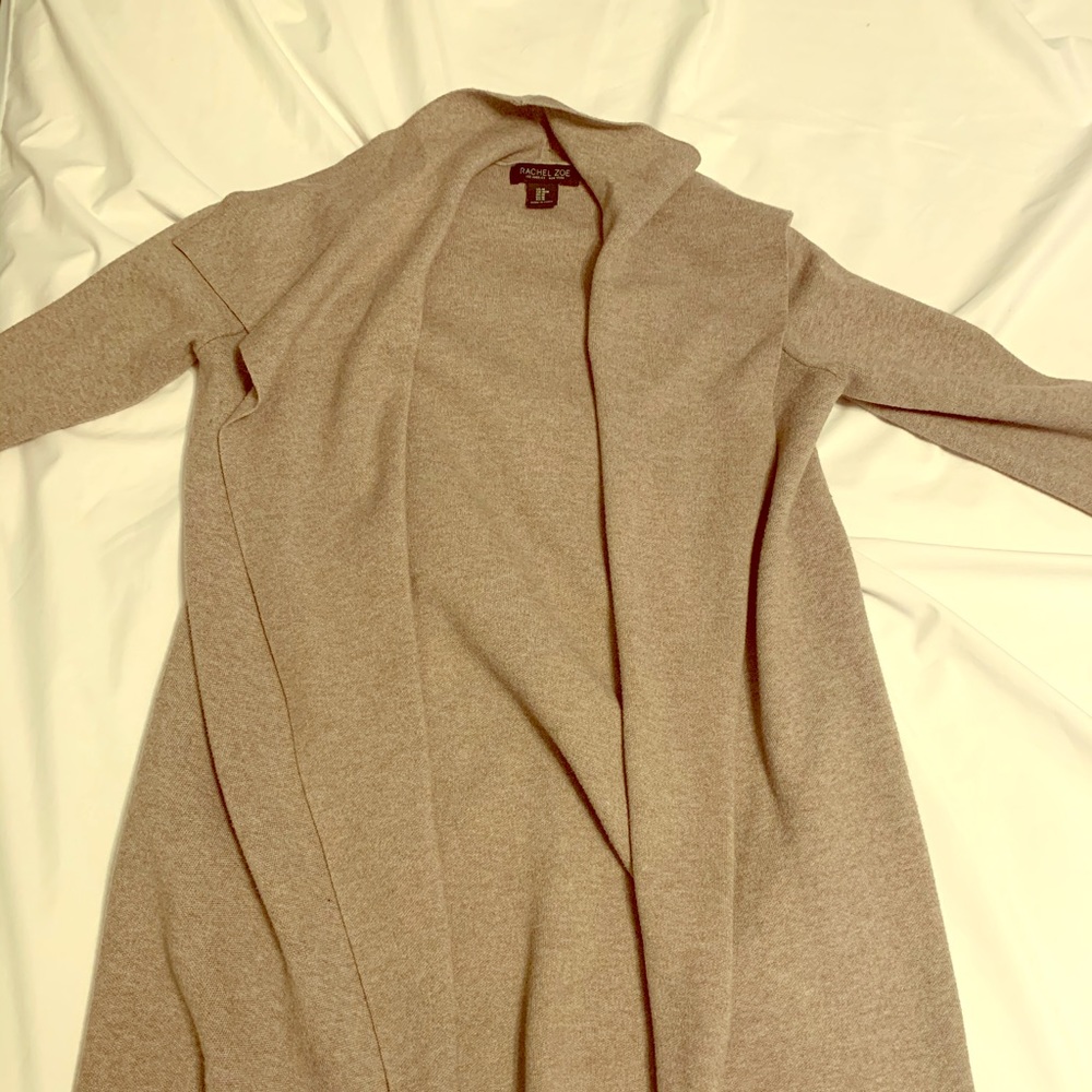 Open front blazer style sweater